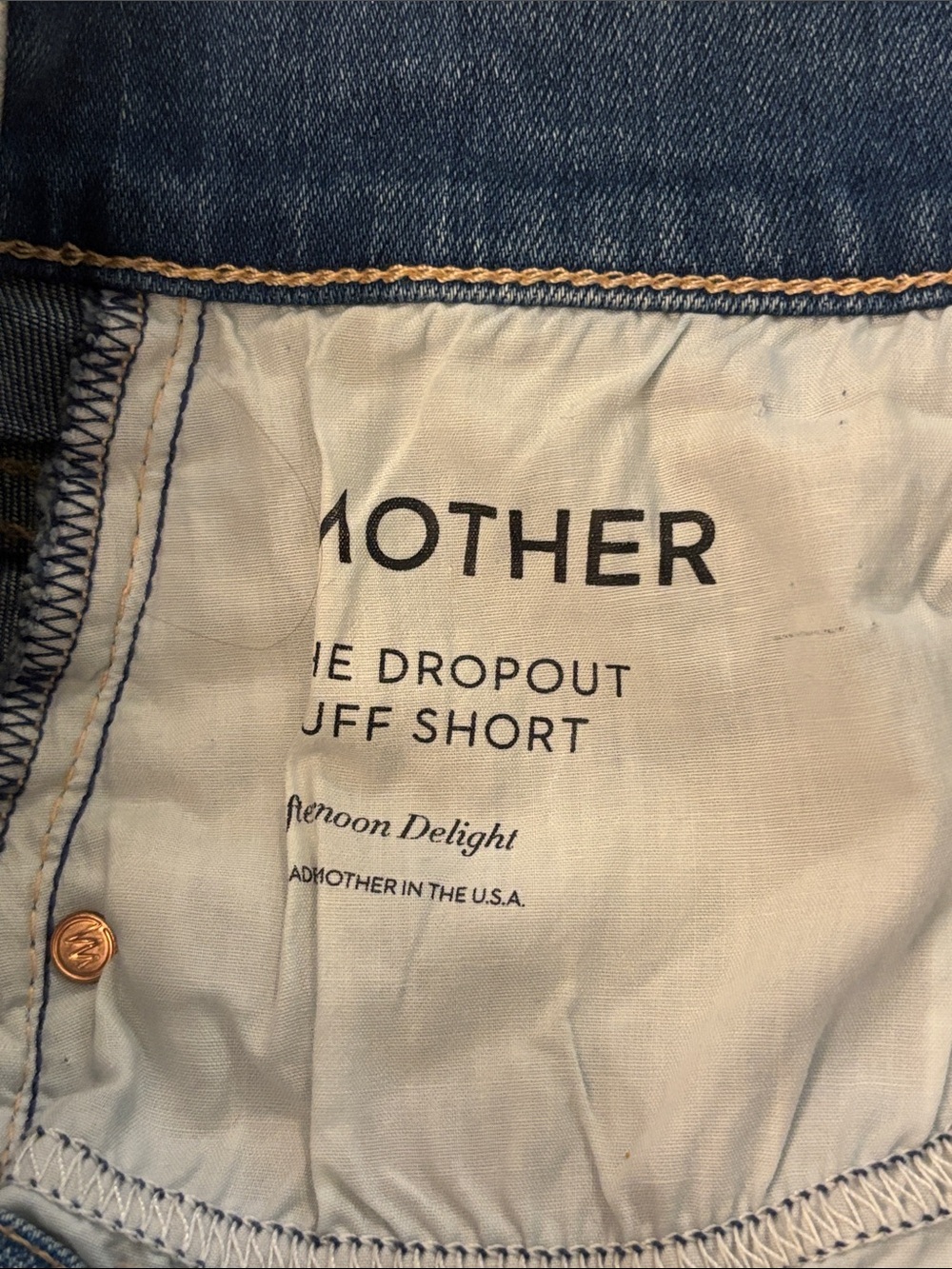 MOTHER • The Dropout Cuffed Short - Picture 8 of 8